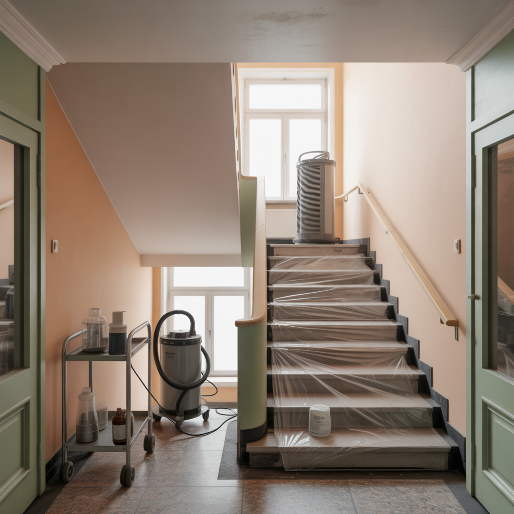 asbest vid trapphusrenovering regler provtagning och kostnad